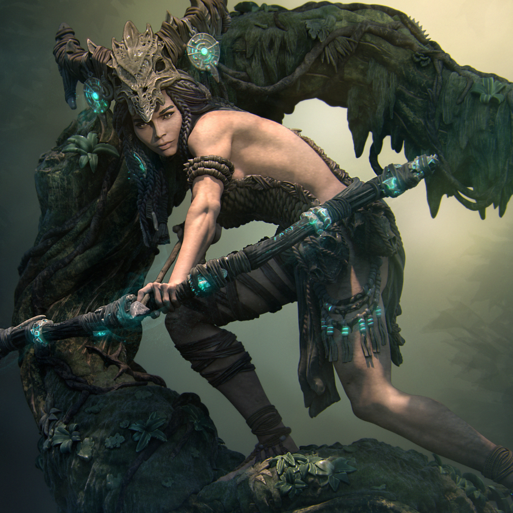 Meabh The Wild Ranger [presupported]